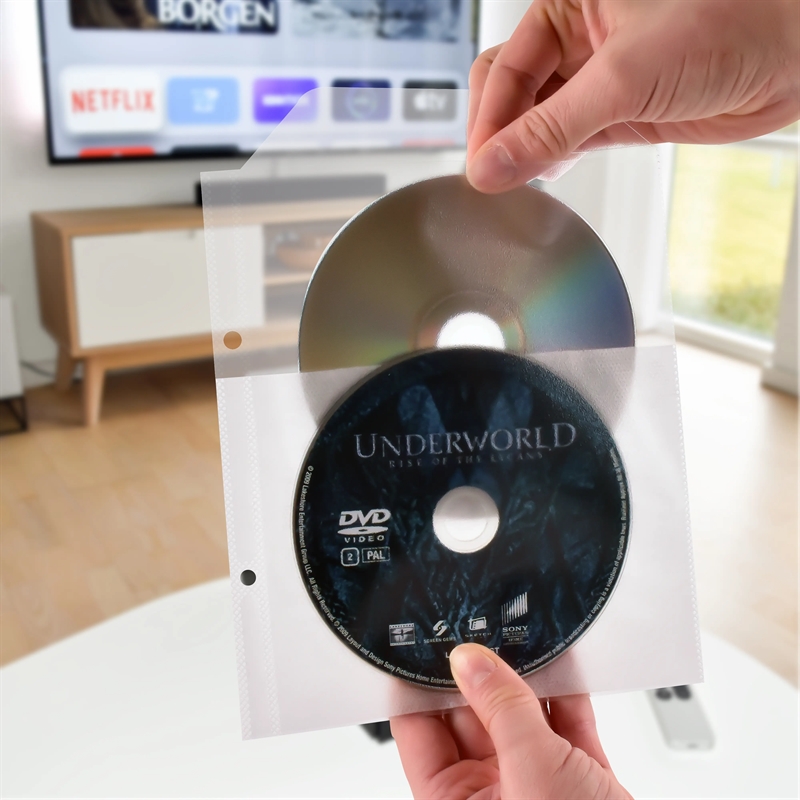 Pochette de rangement pour disques CD et DVD, pochette de rangement pour  disques durs en EVA, grand support avec fermeture éclair, 80 unités -  AliExpress