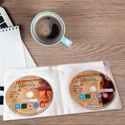 Pochettes Blu-Ray doubles avec feutre - 50 pcs.