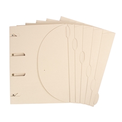 Chemises de classement perforées Smartfolder, A4 - version Tree-Free - 6 pcs.