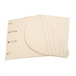 Chemises de classement perforées Smartfolder, A4 - version Tree-Free - 6 pcs.