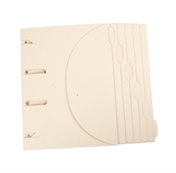 Chemises de classement perforées Smartfolder, A4 - version Tree-Free - 6 pcs.