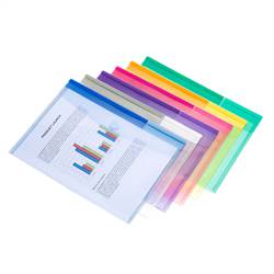 Enveloppes A4, pack de 12 coloris assortis