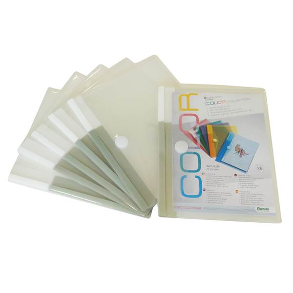 Enveloppes A5, pack de 6 - coloris assortis