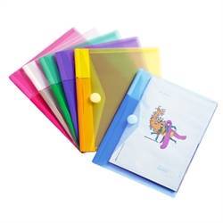 Enveloppes A5, pack de 6 - coloris assortis