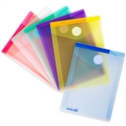 Enveloppes A6, Vertical, Coloris Assortis - Pack de 6