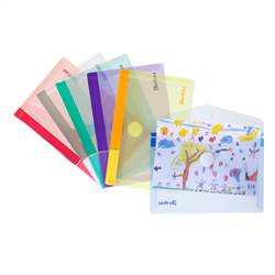 Enveloppes A6, pack de 6 - coloris assortis
