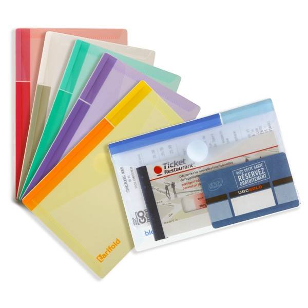 Enveloppes A6, pack de 6 coloris assortis