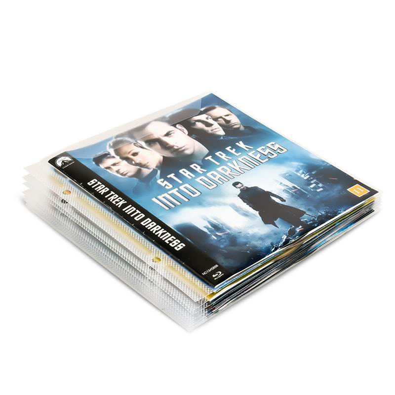 50 Pochettes Blu-Ray pour rangement Blu-Ray