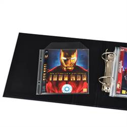 Pochettes Blu-Ray avec perforations pour classeur