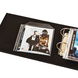 Pochettes Blu-Ray avec perforations pour classeur