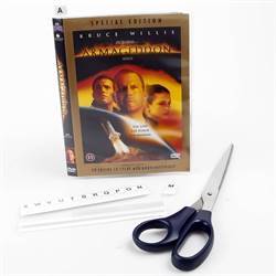 Index de signalisation blancs pour pochettes DVD 