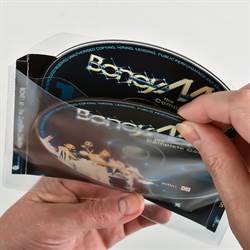 Pochette CD double avec espace pour la jaquette - 50 pcs.