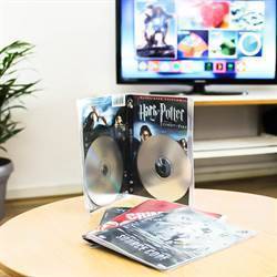 Double pochette DVD - Espace pour la jaquette, 50 pcs
