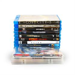 Pochettes Blu-Ray doubles avec feutre - 50 pcs.