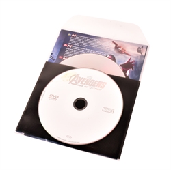 Pochette DVD Simple / Double avec feutre de protection pour stockage DVD