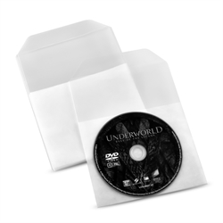 Pochette DVD Simple / Double avec feutre de protection - 50 pcs.