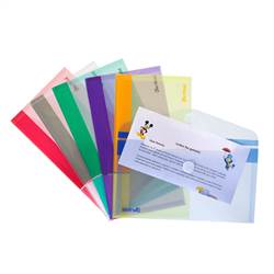 Enveloppes chéquier, Coloris Assortis - Pack de 6