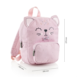 Sac à dos mini, chat rose - 1 pc.