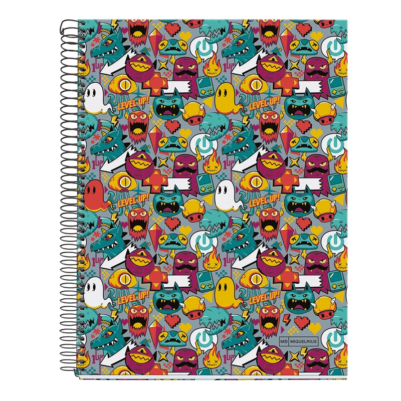 Cahier A4, Level up! - 1 pc.