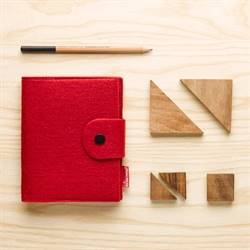 Le carnet de notes, rouge