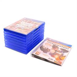 Pochettes de rangement pour jeux PS4 – avec espace pour la jaquette – 25 pièces
