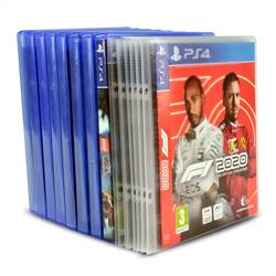 Pochettes perforées de rangement pour jeux PS4 - 25 pcs.