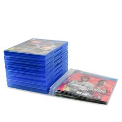 Pochettes perforées de rangement pour jeux PS4 - 25 pcs.