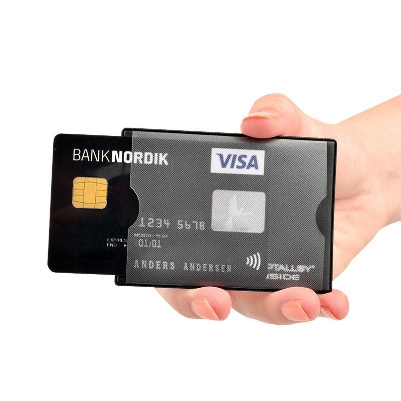 Porte carte bancaire protection Stop RFID anti NFC ValueServe