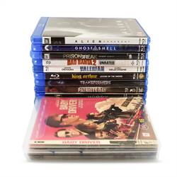 Pochette Blu-Ray pour rangement Blu-Ray - 50 pcs
