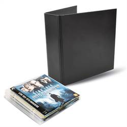 Pack de rangement Blu-Ray - 50 pochettes Blu-Ray, 2 Classeurs