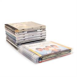 Pack de rangement CD - 100 Pochettes CD +4 Classeurs CD