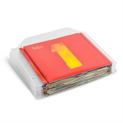 Pack de rangement CD - 100 Pochettes CD +4 Classeurs CD