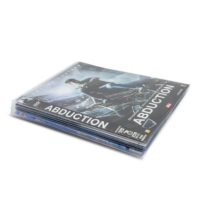 Pochette de rangement noire pour 2 CD ou DVD (pack de 50) BOX61