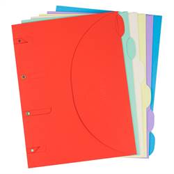 Smartfolders A4 - 6 dossiers de couleurs assorties - VERSION MAT