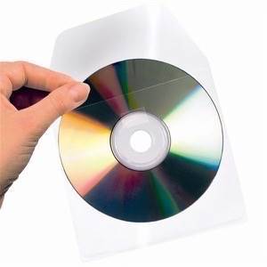 Pochette adhèsive pour CD/DVD